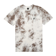 CRYSTAL WASH SCRIPT TEE SP15 // LIGHT GRAY