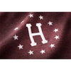 12 GALAXIES TANK // BURGUNDY HEATHER