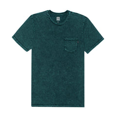 ACID WASH POCKET TEE // JADE
