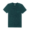ACID WASH POCKET TEE // JADE