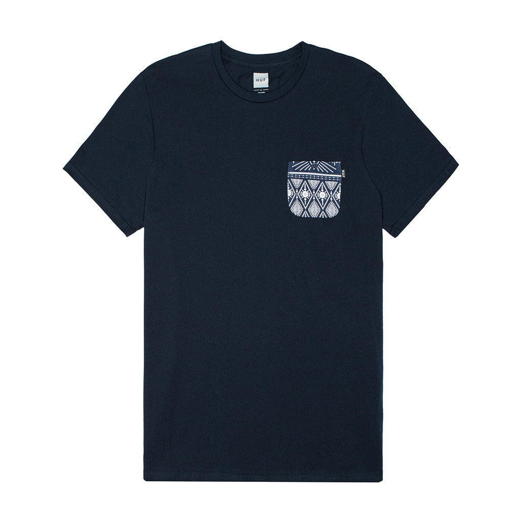 BANDANA POCKET TEE // NAVY