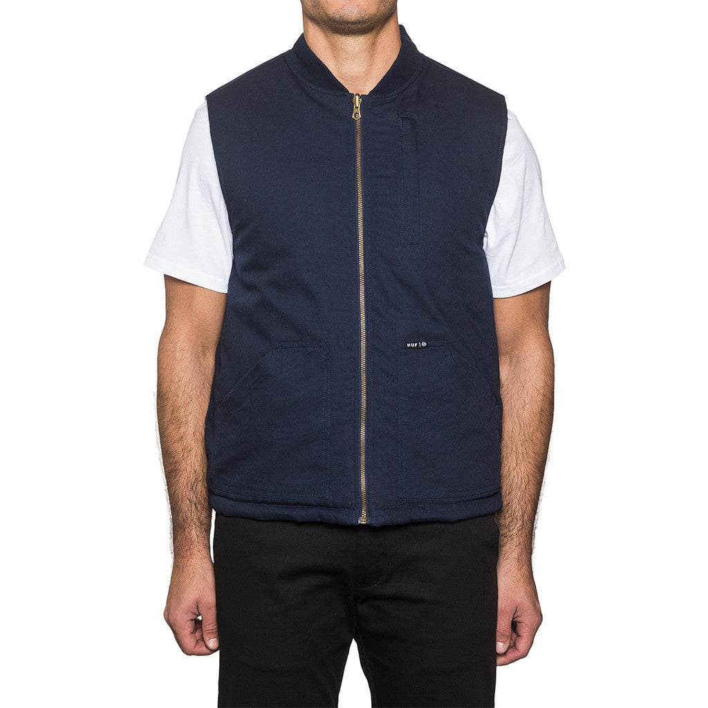 BANDANA REVERSIBLE VEST // NAVY