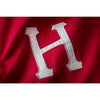 CLASSIC H BASEBALL JACKET // RED