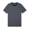 MARINA STRIPE POCKET TEE // NAVY