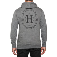 PRESIDENTE PULLOVER HOODIE // GUNMETAL GRAY