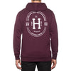 PRESIDENTE PULLOVER HOODIE // MAROON