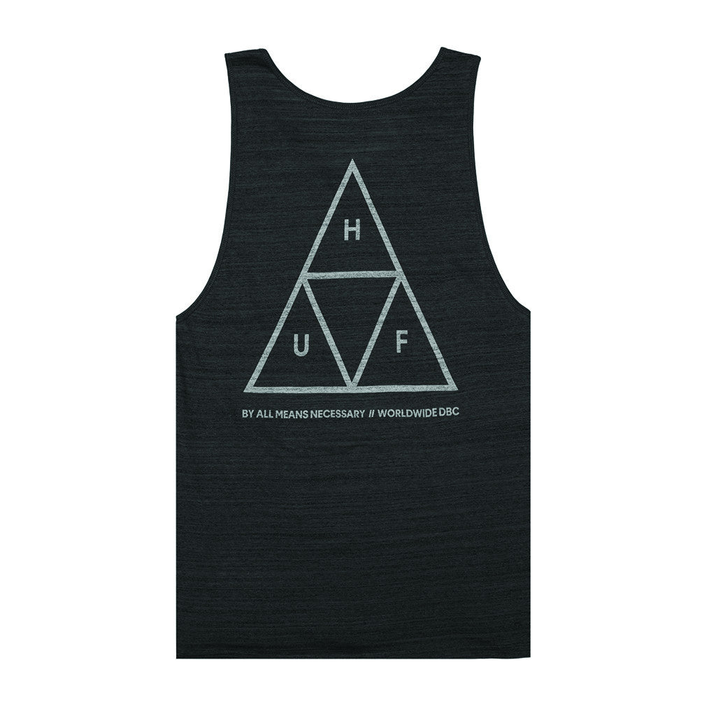 STREAKY WASH TANK // CHARCOAL