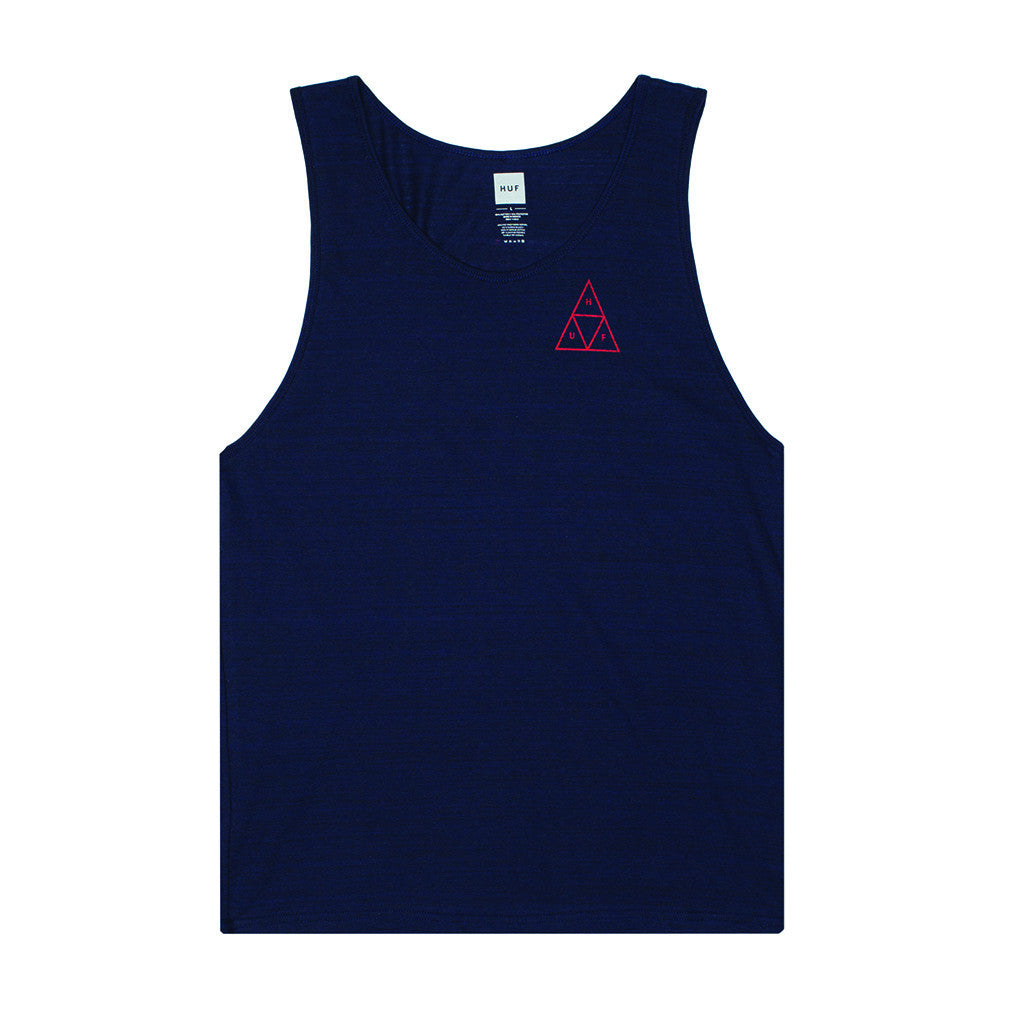 STREAKY WASH TANK // NAVY