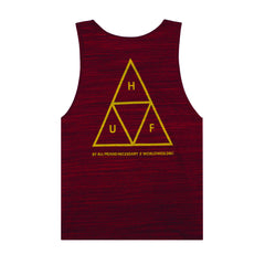 STREAKY WASH TANK // RED