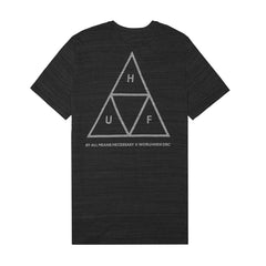 STREAKY WASH TEE // CHARCOAL