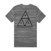 STREAKY WASH TEE // WHITE