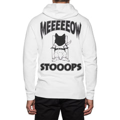 THE LAST MEOW PULLOVER HOODIE // WHITE