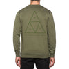 TRIPLE TRIANGLE CREW SP15 // ARMY HEATHER