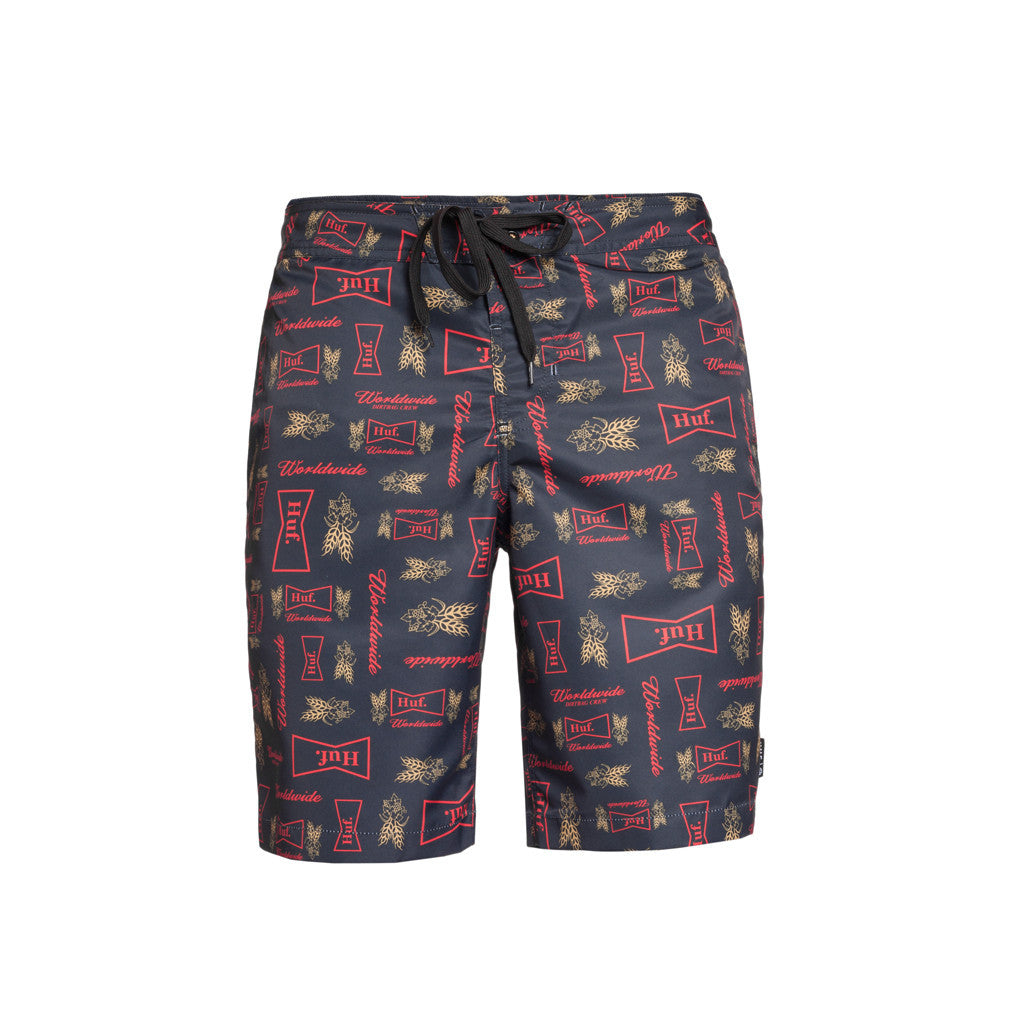 DRINK UP BOARDSHORTS // BLACK