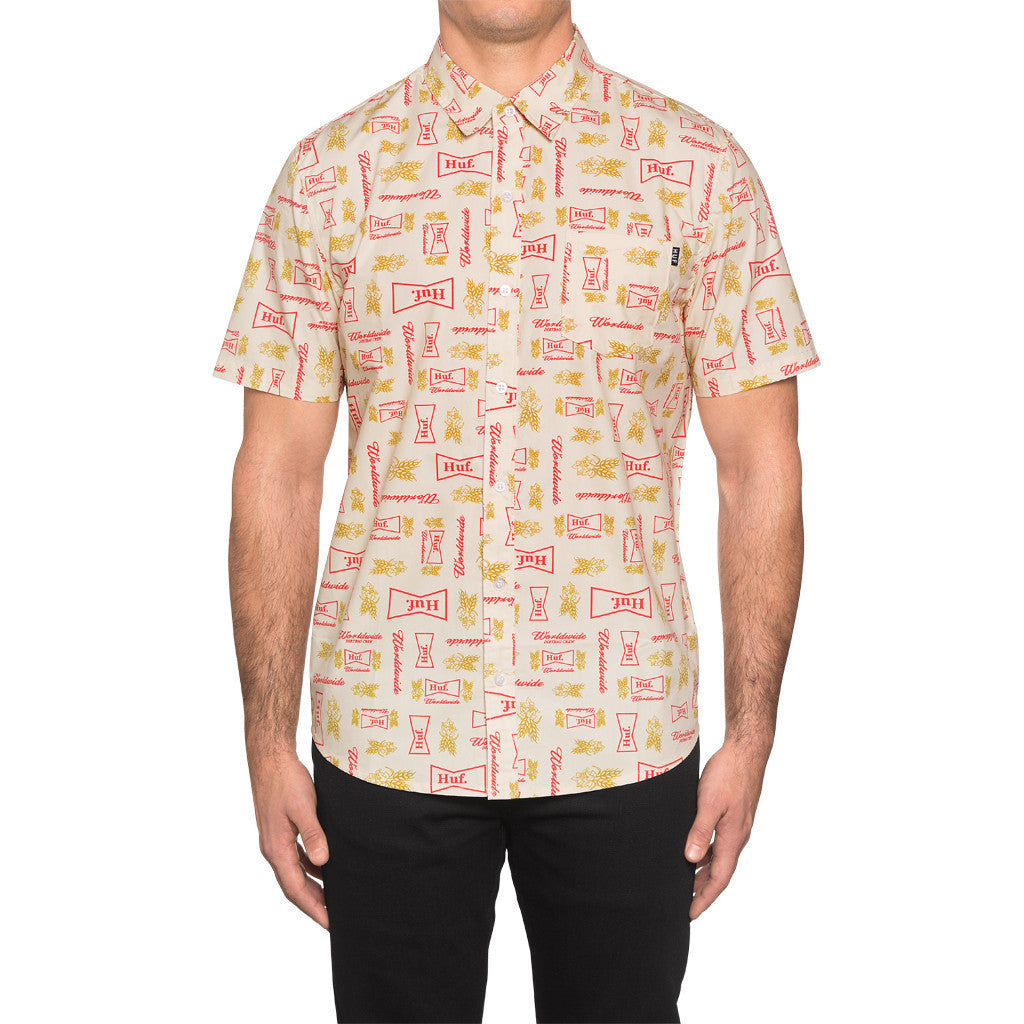 DRINK UP S/S WOVEN // CREAM