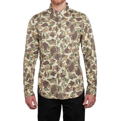 DUCK CAMO L/S WOVEN // OLIVE