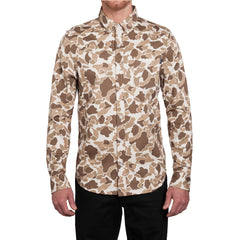DUCK CAMO L/S WOVEN // TAN