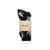 GLOW IN THE DARK PLANTLIFE CREW SOCKS SP15 // BLACK GLOW
