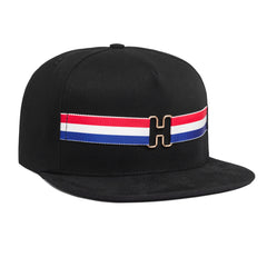 H-RING STRAPBACK // BLACK