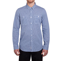 GINGHAM L/S WOVEN // BLUE
