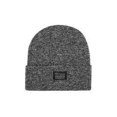 MIXED YARN BEANIE SP15 // BLACK