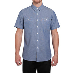 DUNGAREE CHAMBRAY WOVEN // BLUE