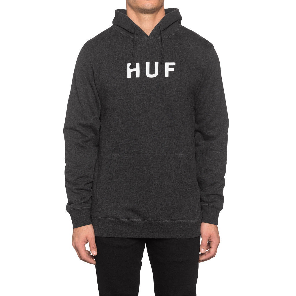 ORIGINAL LOGO PULLOVER SP15 // CHARCOAL HEATHER