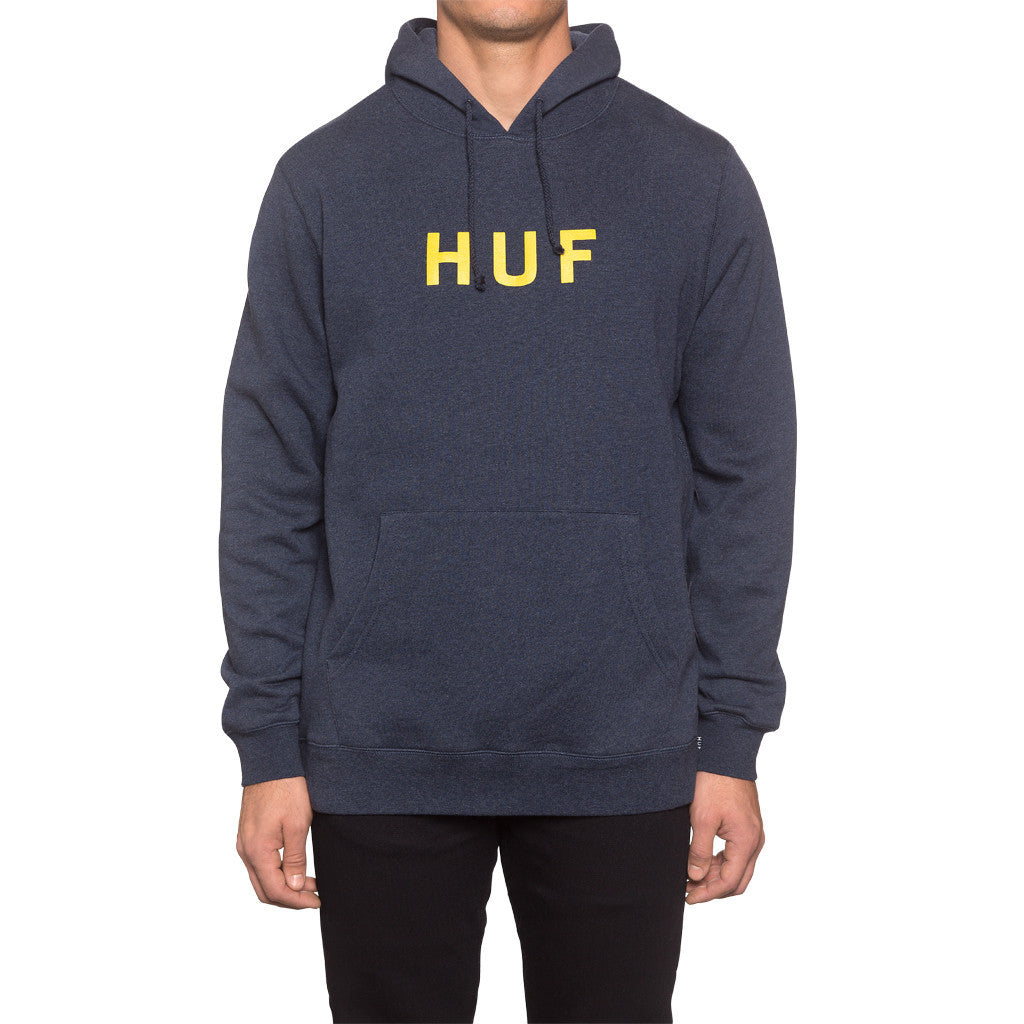 ORIGINAL LOGO PULLOVER SP15 // NAVY HEATHER