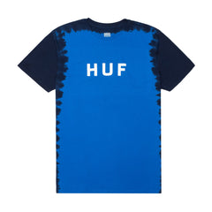ORIGINAL LOGO FRAME WASH TEE // BLUE
