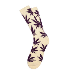 PLANTLIFE CREW SOCKS SP15 // BANANA / PURPLE