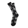 PLANTLIFE CREW SOCKS SP15 // BLACK / GRAY HEATHER