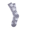 PLANTLIFE CREW SOCKS SP15 // CHARCOAL / GRAY HEATHER / WHITE