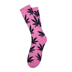 PLANTLIFE CREW SOCKS SP15 // HEATHER MAGENTA / NAVY