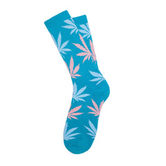 PLANTLIFE CREW SOCKS SP15 // TURQUOISE / LIGHT BLUE / PINK
