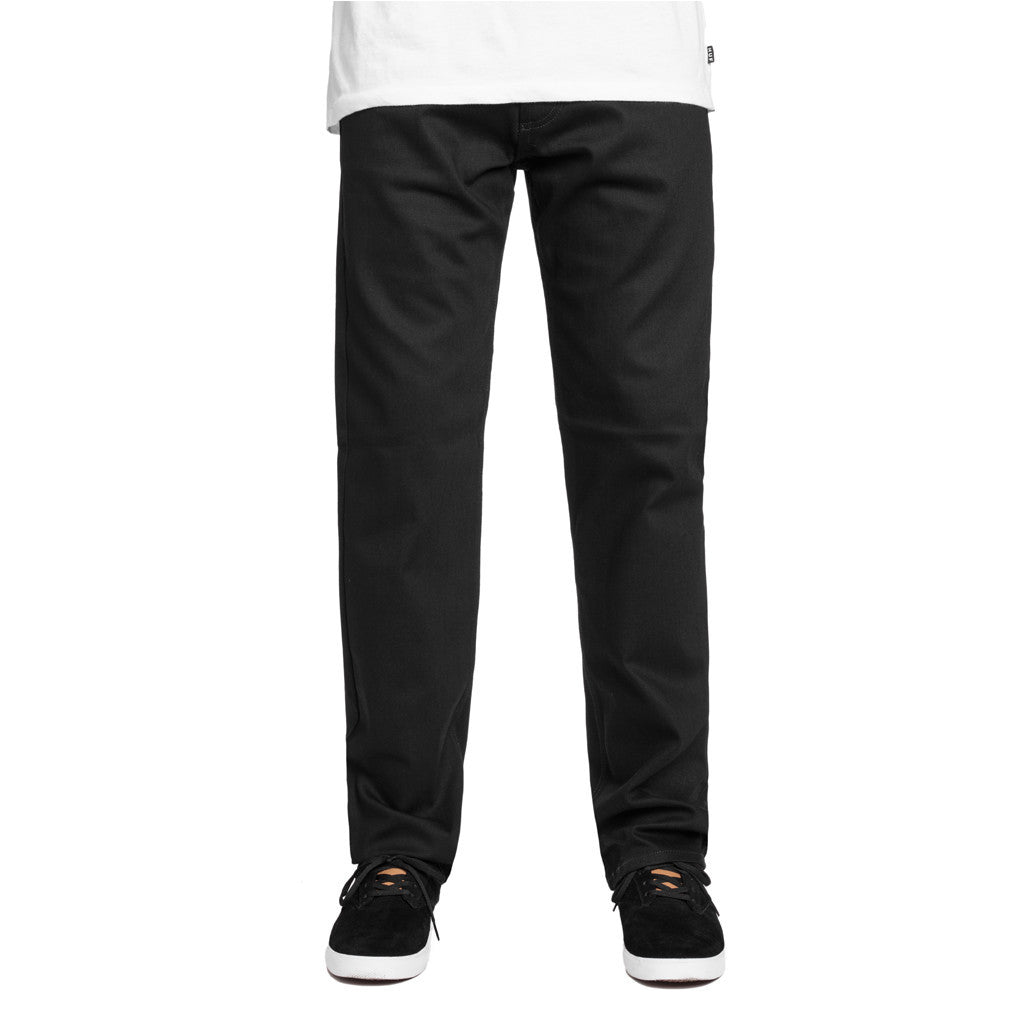 HUF CLASSIC 5 POCKET DENIM REGULAR FIT // BLACK