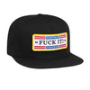 TACTICAL FUCK IT RIPSTOP SNAPBACK // BLACK