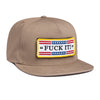 TACTICAL FUCK IT RIPSTOP SNAPBACK // TAN