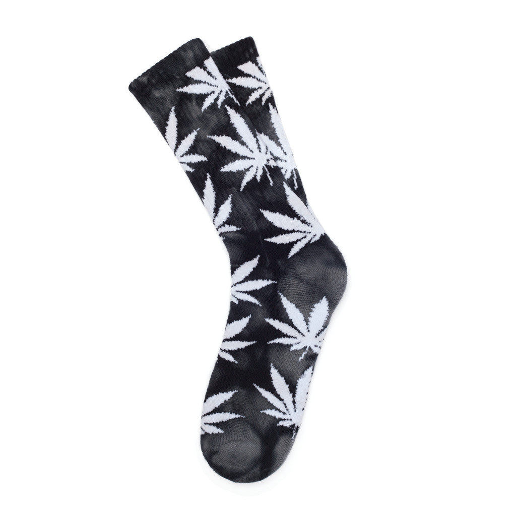 TIE DYE PLANTLIFE SOCKS SP15 // BLACK / GRAY