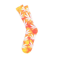 TIE DYE PLANTLIFE SOCKS SP15 // YELLOW / MAGENTA