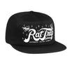 TODD FRANCIS RAT TRAP SNAPBACK // BLACK