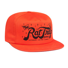 TODD FRANCIS RAT TRAP SNAPBACK // ORANGE
