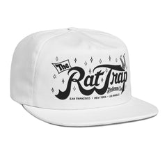 TODD FRANCIS RAT TRAP SNAPBACK // WHITE