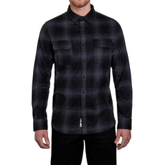 FREEMAN L/S FLANNEL // CHARCOAL