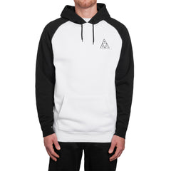 TRIPLE TRIANGLE RAGLAN PULLOVER HOODIE SP15 // BLACK / WHITE