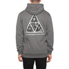 TRIANGLE ROSE PULLOVER HOODIE // GRAY HEATHER