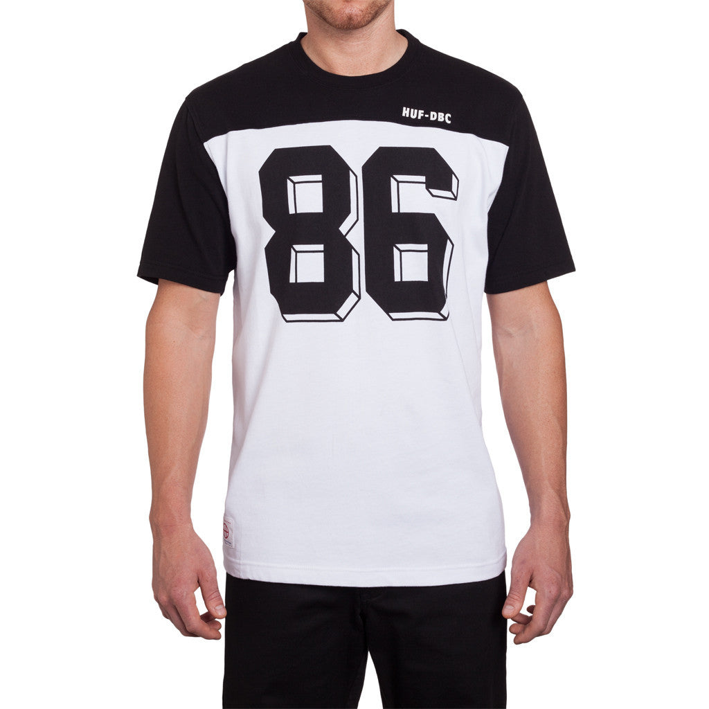 FRANCO S/S FOOTBALL JERSEY // BLACK