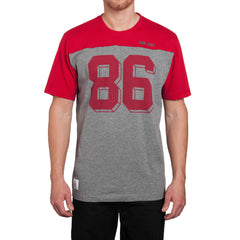 FRANCO S/S FOOTBALL JERSEY // RED