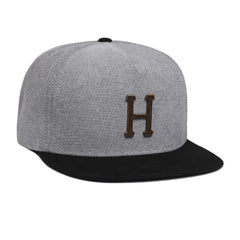 WINFIELD METAL H SNAPBACK // BLACK