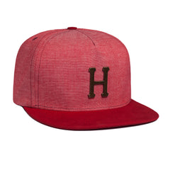 WINFIELD METAL H SNAPBACK // RED