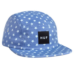 CHAMBRAY STARS VOLLEY // BLUE / WHITE